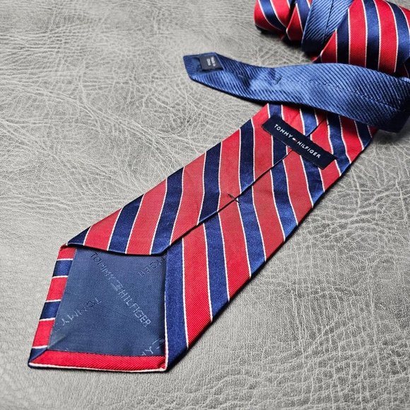 Vintage Tie, Striped Tie,Mens tie, silk tie, Wide tie,suit necktie, Wedding tie, - Picture 5 of 5